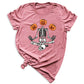 Funny Skeleton Yoga Halloween Shirt – Spooky Season Pumpkin Tee
