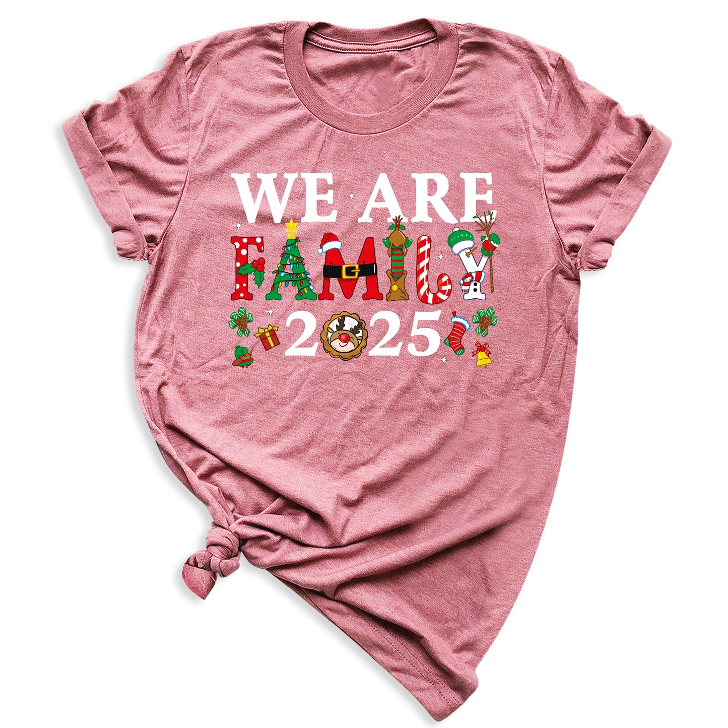 2025 Christmas Crew Shirt – Family Matching Holiday Party Tee