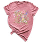 Wildflower Shirt – Vintage Floral Boho Tee for Women
