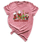Merry and Bright Christmas Shirt – Women’s Holiday Tree Tee