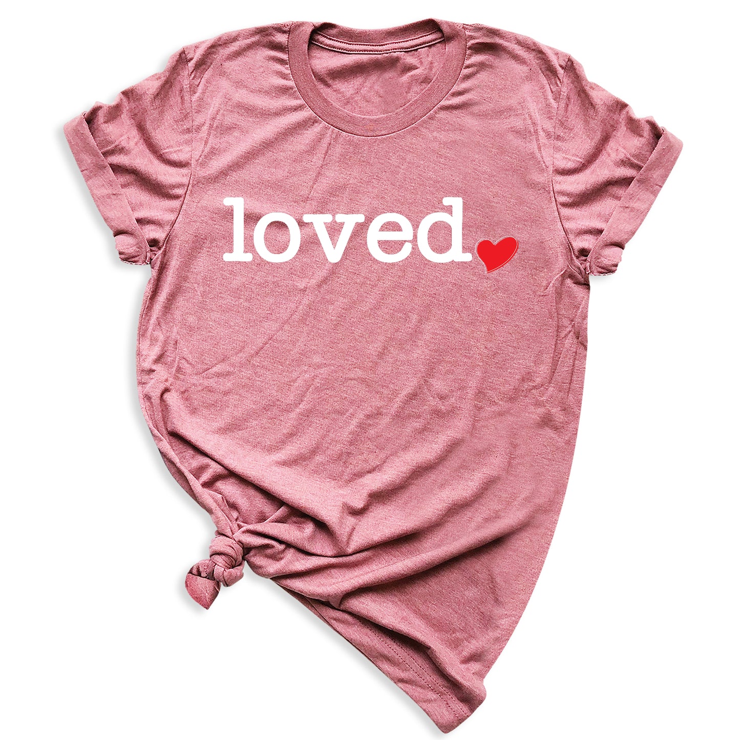 Loved Shirt for Women | You Are Loved Cute Heart Valentine T-Shirt