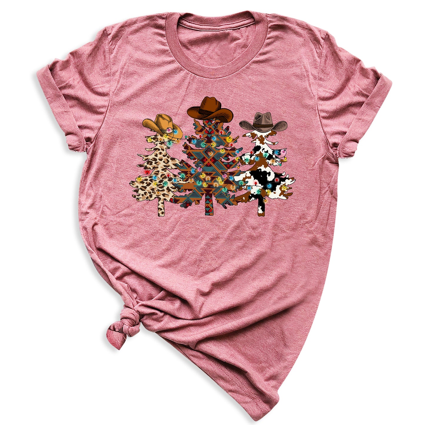 Christmas Cowboy Shirt – Western Santa Holiday Party Tee