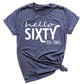 Hello Sixty Vintage 1966 Shirt – 60th Birthday Gift Tee
