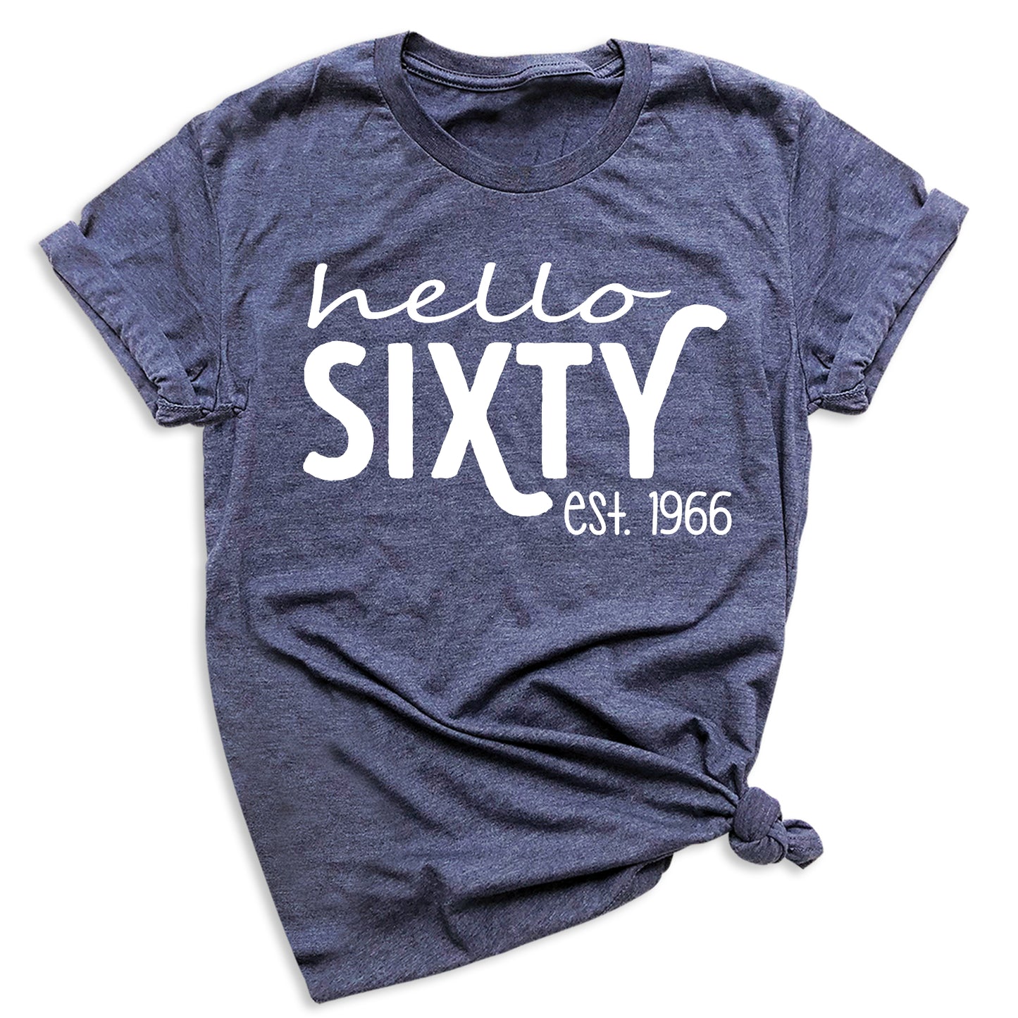 Hello Sixty Vintage 1966 Shirt – 60th Birthday Gift Tee
