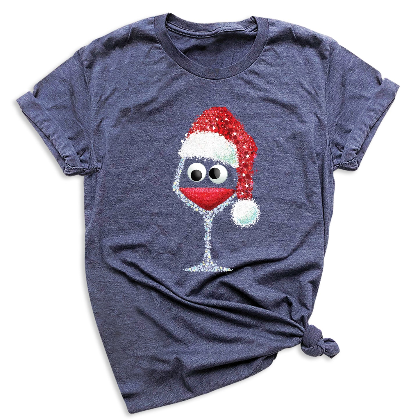Funny Christmas Wine Shirt – Women’s Xmas Party Tee, Wine Lover Holiday Top, Drinking Holiday Shirt