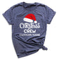 Custom Christmas Crew 2025 Shirt – Matching Family Holiday Tee, Personalized Christmas Shirts