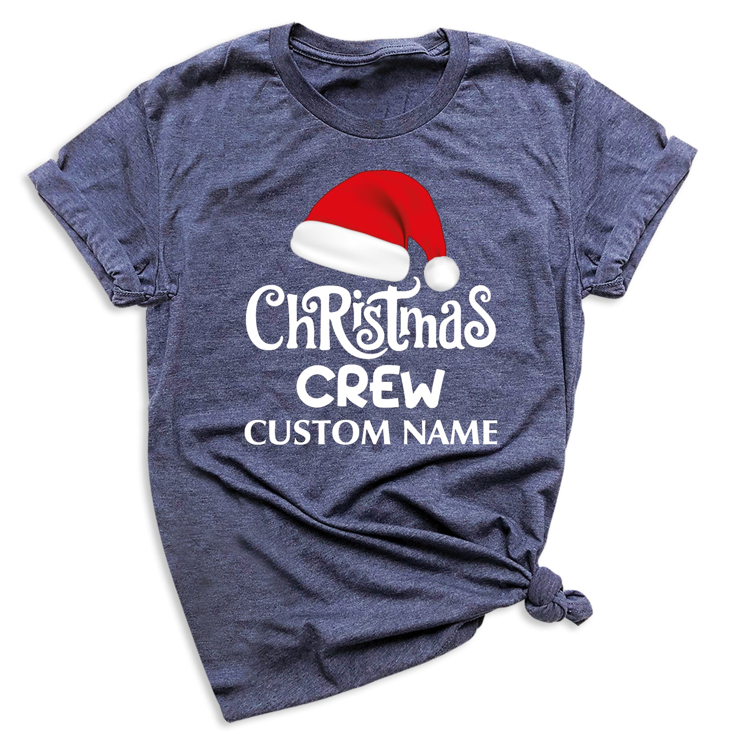 Custom Christmas Crew 2025 Shirt – Matching Family Holiday Tee, Personalized Christmas Shirts