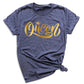 Queen Graphic Tee – Women’s Birthday & Mom Gift Shirt