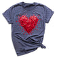 Heart Valentine Shirt – Romantic Love Tee for Women | Cute Valentine’s Day Couple Shirt