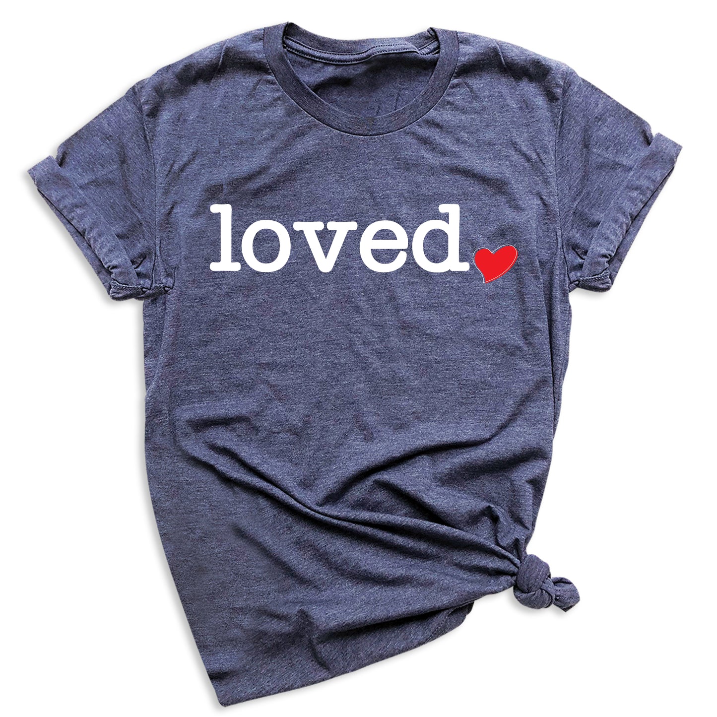 Loved Shirt for Women | You Are Loved Cute Heart Valentine T-Shirt