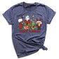 Merry and Bright Christmas Shirt – Women’s Holiday Tree Tee