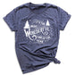 Most Wonderful Time of the Year Christmas T-Shirt – Holiday Graphic Tee, Winter Vacation & Family Matching Shirt