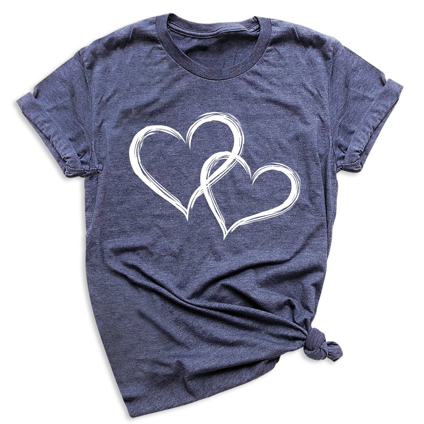 Valentine’s Day Heart Shirt – Retro Love Tee for Couples & Women