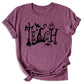 Halloween Teach T-Shirt – Cute Pumpkin School Shirt, Fall Teacher Tee for Spooky Season