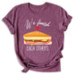 We Finish Each Other Sandwiches Matching Couple Shirts