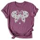 Glitter Mickey Minnie Couple Shirt – Disney Valentine Family Tee