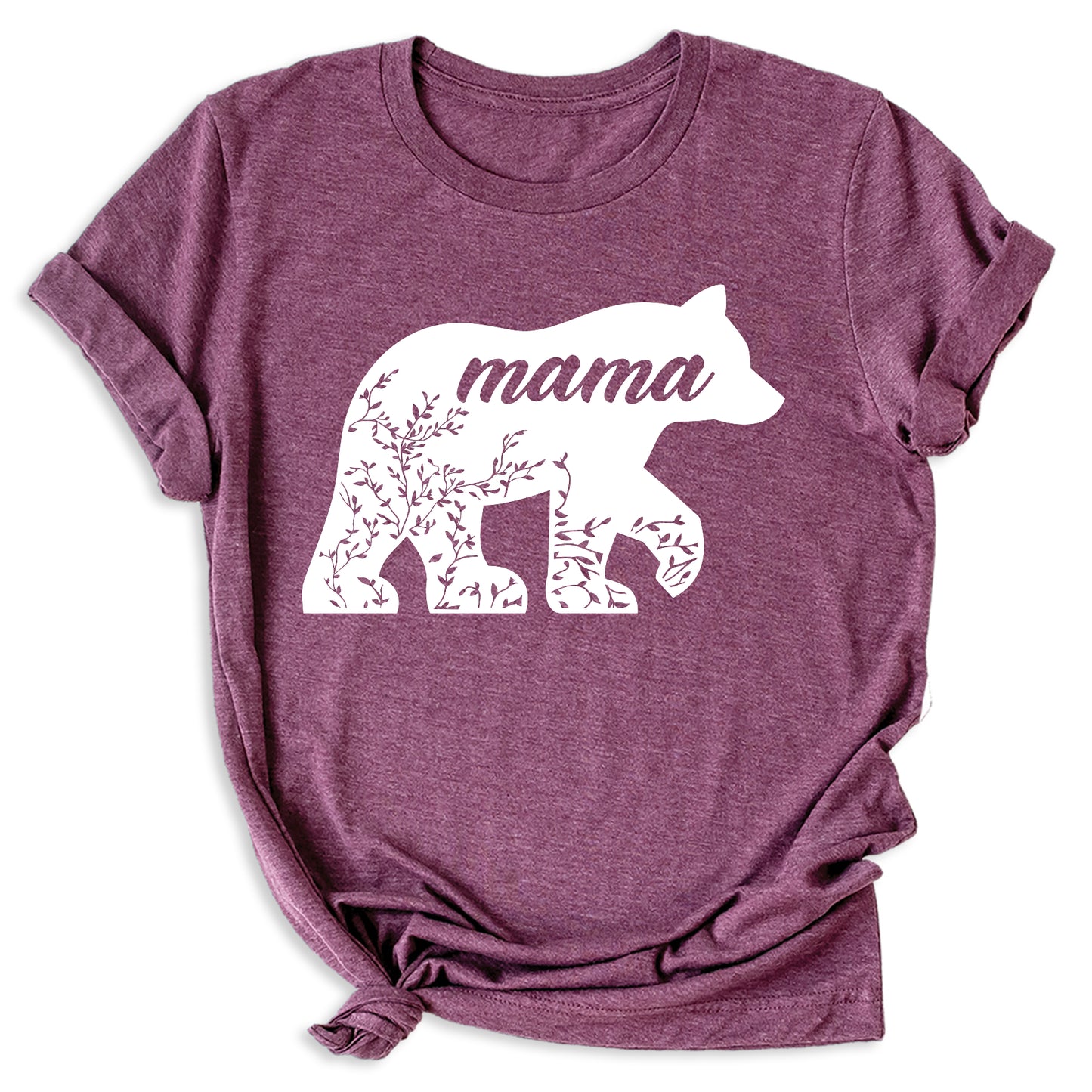 Custom Floral Mama Bear Shirt – Mother’s Day Tee Gift