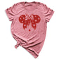 Glitter Mickey Minnie Couple Shirt – Disney Valentine Family Tee