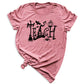 Halloween Teach T-Shirt – Cute Pumpkin School Shirt, Fall Teacher Tee for Spooky Season