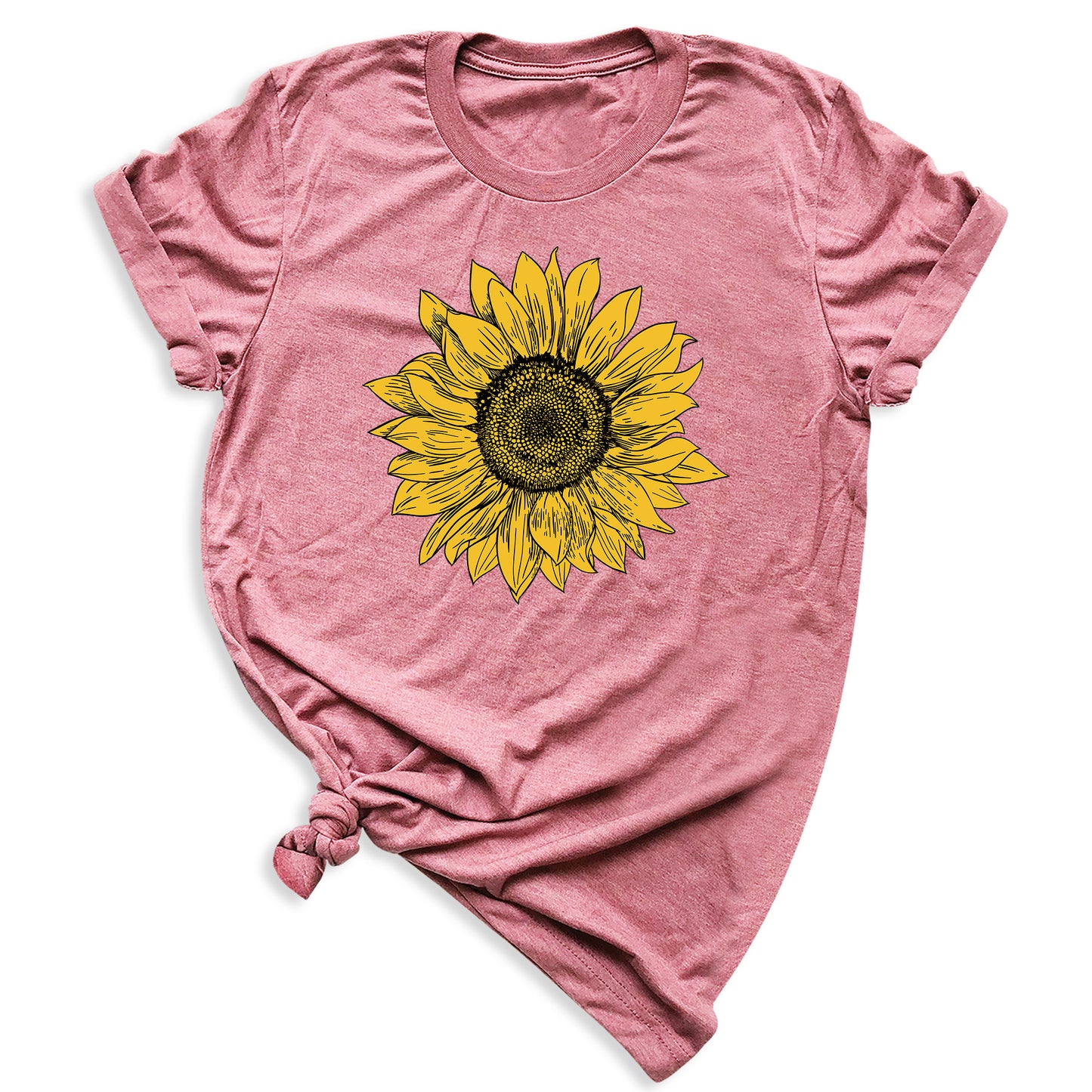 Cute Sunflower Shirt – Flower Garden Graphic Tee for Women, Mother's Day Gift
