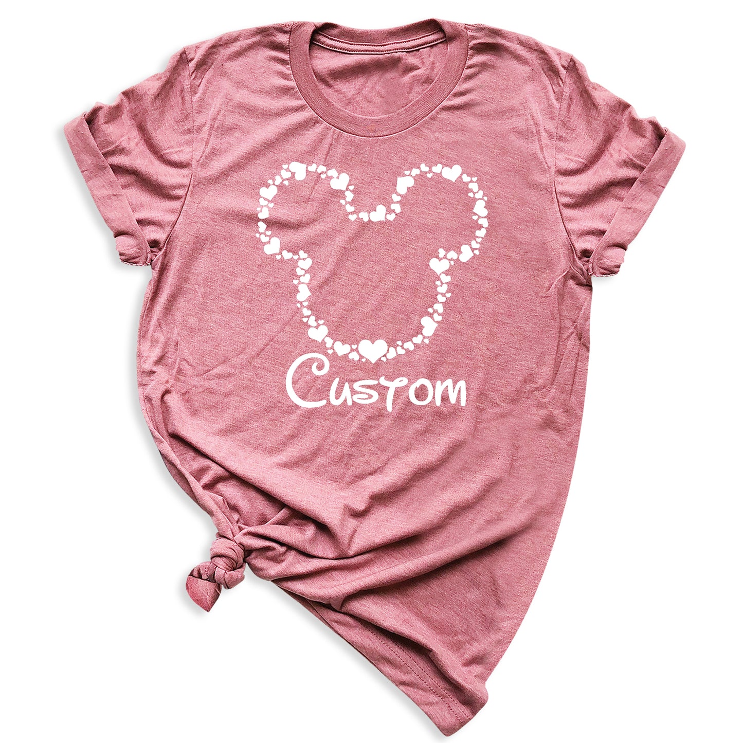 Custom Mickey Minnie Valentine Shirt – Disney Couple Matching Tee