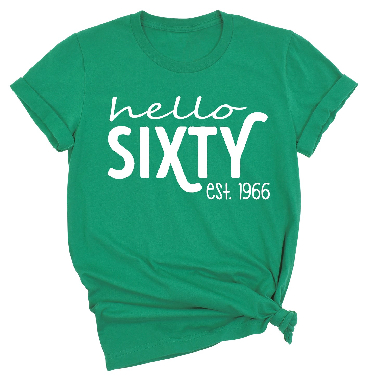 Hello Sixty Vintage 1966 Shirt – 60th Birthday Gift Tee