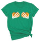 Skeleton Hand Bra Pumpkin Shirt – Funny Halloween Tee | Women’s Spooky Season Shirt