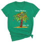 Custom Family Christmas Tree Shirts – Matching Christmas T-Shirts with Personalized Name & Year | Holiday Family Outfit