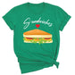 We Finish Each Other Sandwiches Matching Couple Shirts