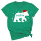 Matching Family Bear Christmas Shirts – Custom Holiday Bear Tees for Mom, Dad & Kids | Personalized Xmas Family Outfits