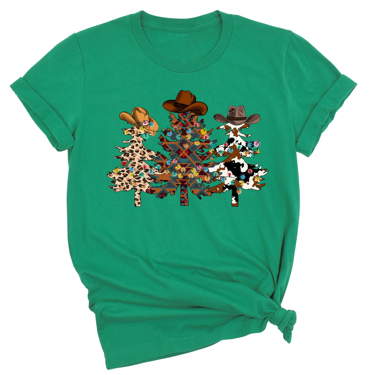 Christmas Cowboy Shirt – Western Santa Holiday Party Tee