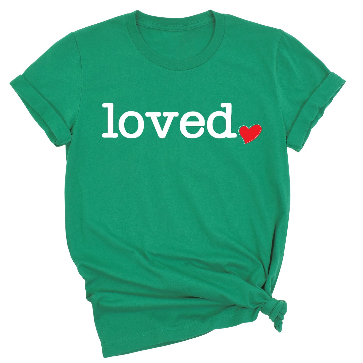 Loved Shirt for Women | You Are Loved Cute Heart Valentine T-Shirt