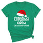 Custom Christmas Crew 2025 Shirt – Matching Family Holiday Tee, Personalized Christmas Shirts