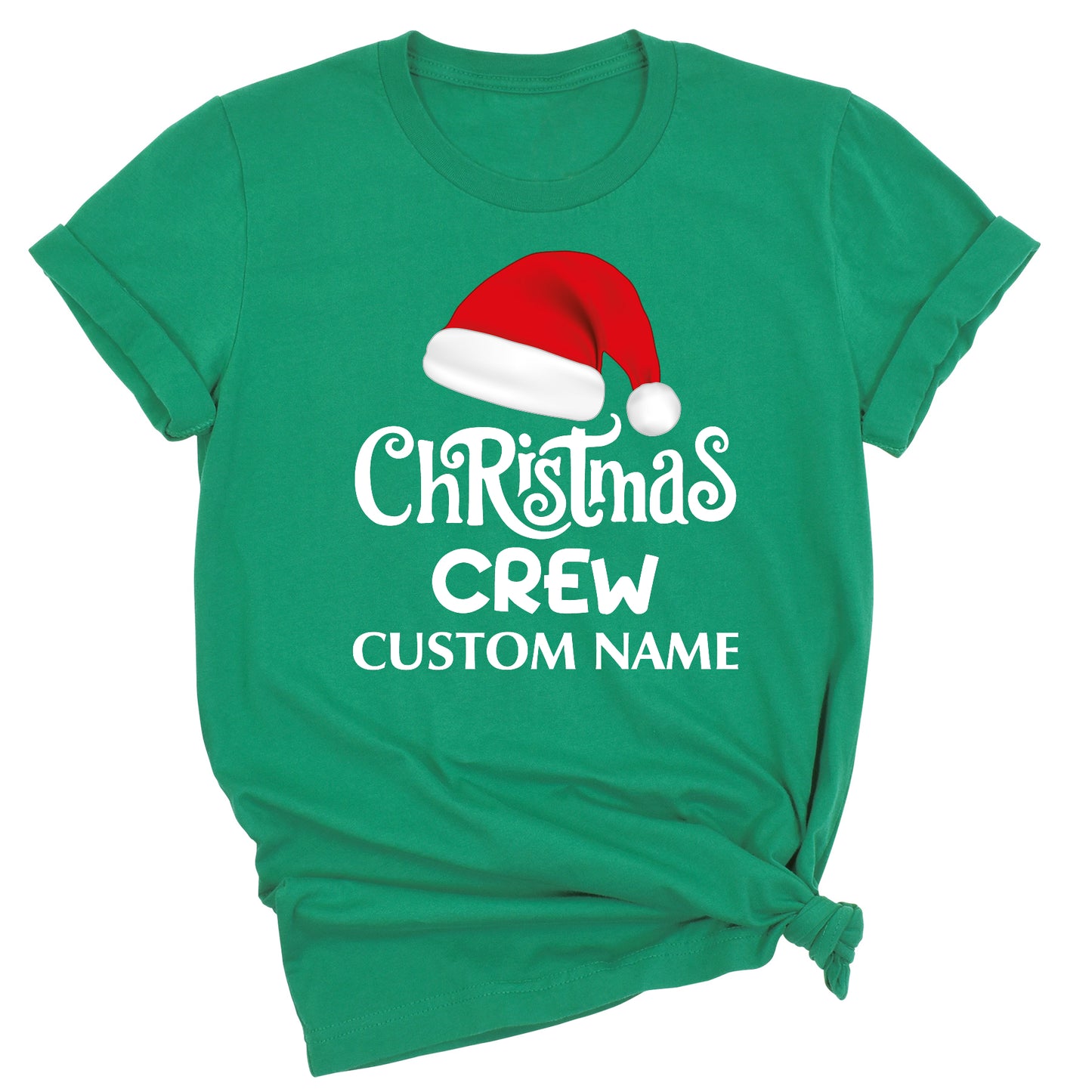 Custom Christmas Crew 2025 Shirt – Matching Family Holiday Tee, Personalized Christmas Shirts