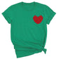 Red Roses Heart Shirt – Valentine Floral Love Tee for Women