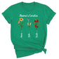 Personalized Birth Month Flower Mom Shirt – Custom Mama’s Garden Tee with Kids Names