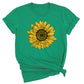 Cute Sunflower Shirt – Flower Garden Graphic Tee for Women, Mother's Day Gift