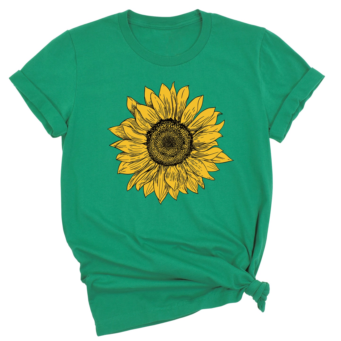 Cute Sunflower Shirt – Flower Garden Graphic Tee for Women, Mother's Day Gift