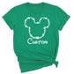 Custom Mickey Minnie Valentine Shirt – Disney Couple Matching Tee