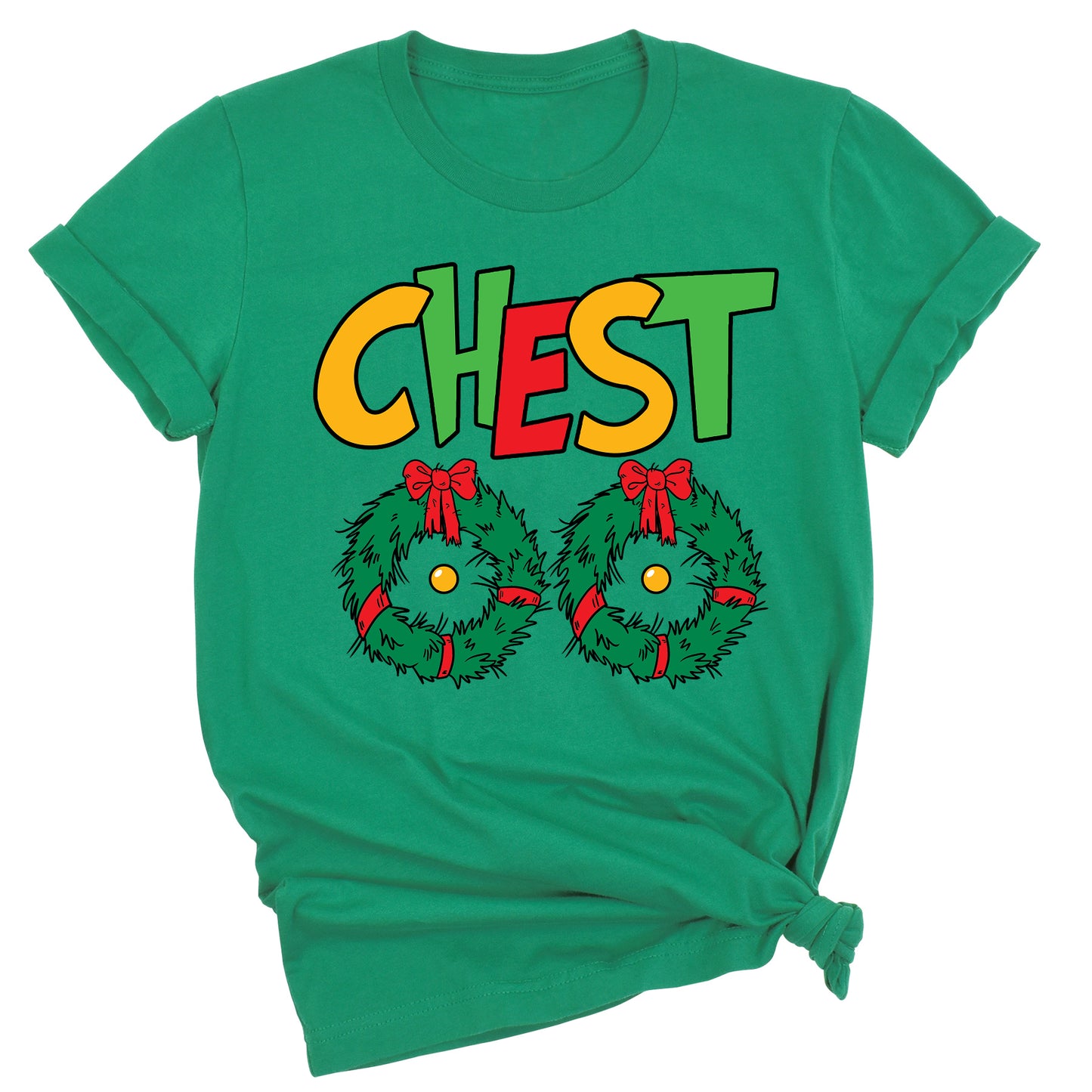 Christmas Chest Nuts Couple Shirts – Funny Matching Holiday Tees for Men & Women, Sarcastic Xmas Party Outfit, Boyfriend Girlfriend Gift