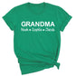 Personalized Grandma & Grandpa Shirt with Kids Names – Custom Mimi T-Shirt