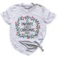 Christmas Lights Shirt – My Favorite Color is Christmas Lights Tee