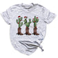 Christmas Cacti Shirt – Cowboy & Cowgirl Western Holiday Tee