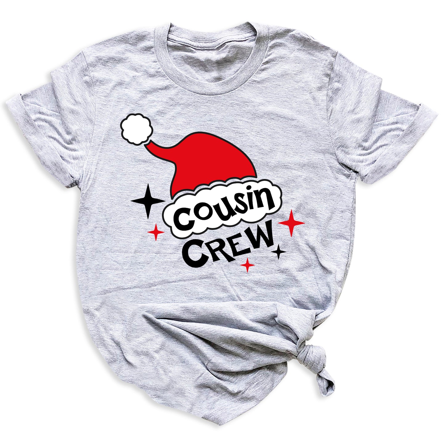 Christmas Cousin Crew Shirt – Matching Family Holiday Tee, Fun Xmas Outfit for Kids & Adults