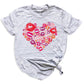 Heart Lips Valentine Shirt – Cute Kissing Lips Love Tee