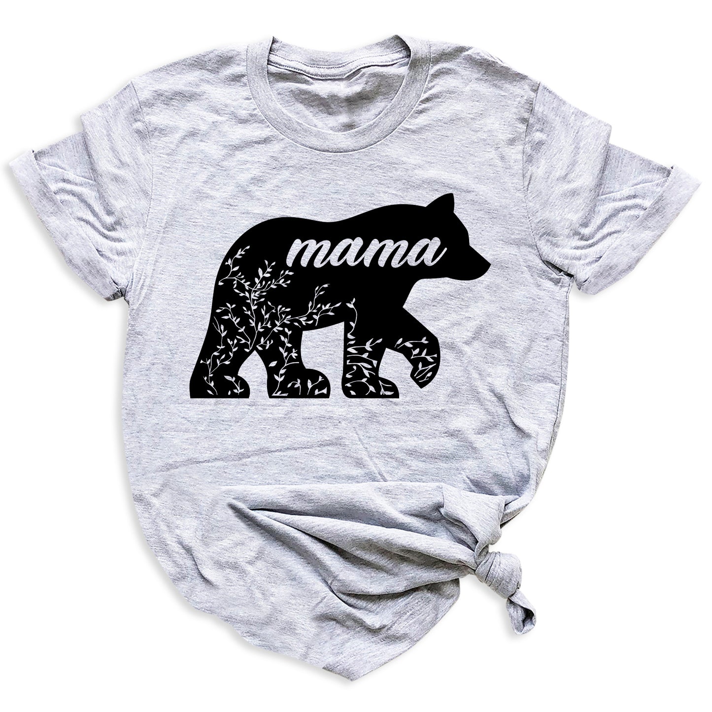 Custom Floral Mama Bear Shirt – Mother’s Day Tee Gift