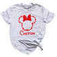 Custom Mickey Minnie Valentine Shirt – Disney Couple Matching Tee