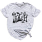 Halloween Teach T-Shirt – Cute Pumpkin School Shirt, Fall Teacher Tee for Spooky Season