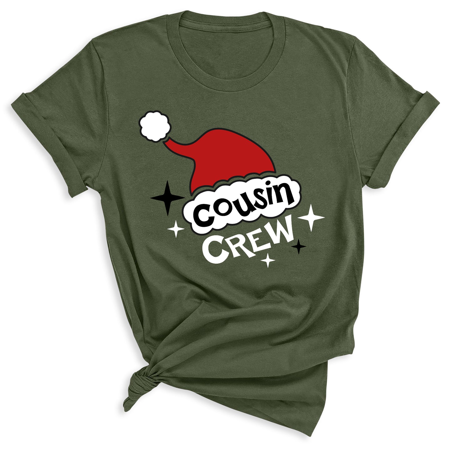 Christmas Cousin Crew Shirt – Matching Family Holiday Tee, Fun Xmas Outfit for Kids & Adults