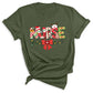 Christmas Nurse Shirt – Nursing Santa Hat Tee, Cute Xmas Bow Top, Nurse Appreciation Holiday Gift
